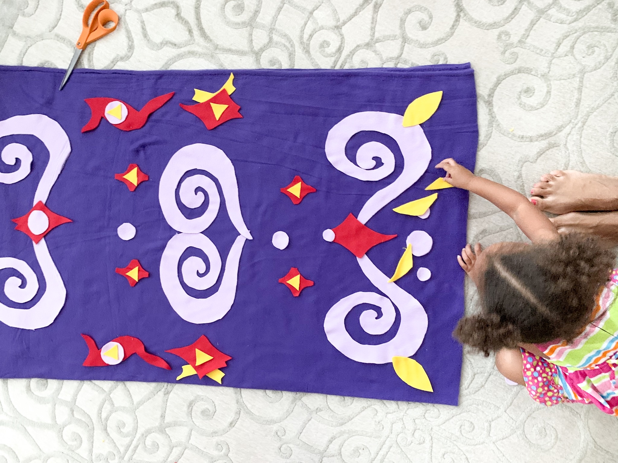 diy Magic carpet costume